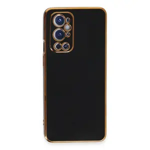 One Plus 9 Pro Kılıf Volet Silikon - Siyah