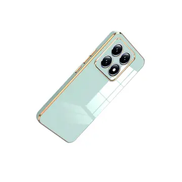 Xiaomi Mi 14t Pro Volet Silikon - Açık Yeşil