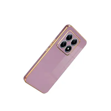 Xiaomi Mi 14t Pro Volet Silikon - Mor