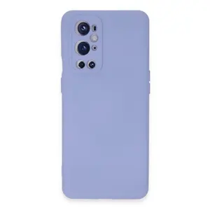 One Plus 9 Pro Kılıf Nano İçi Kadife Silikon - Mavi