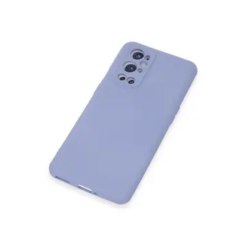 One Plus 9 Pro Kılıf Nano İçi Kadife Silikon - Lila