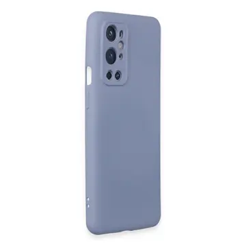 One Plus 9 Pro Kılıf Nano İçi Kadife Silikon - Mor