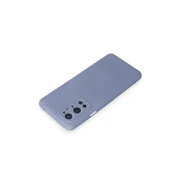 One Plus 9 Pro Kılıf Nano İçi Kadife Silikon - Mor