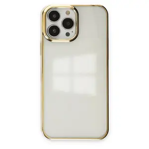 İphone 14 Pro Kılıf Element Silikon - Gold