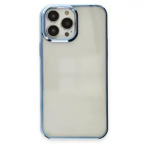 İphone 14 Pro Max Kılıf Element Silikon - Sky Blue