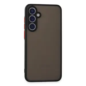 Samsung Galaxy S23 Fe Kılıf Montreal Silikon Kapak - Siyah