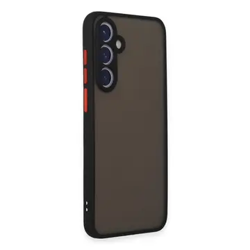 Samsung Galaxy S23 Fe Kılıf Montreal Silikon Kapak - Siyah