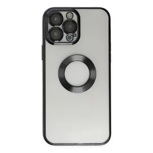 İphone 13 Pro Kılıf Slot Silikon - Siyah