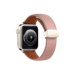 Watch 42mm Kr414 Daks Deri Kordon - Pembe