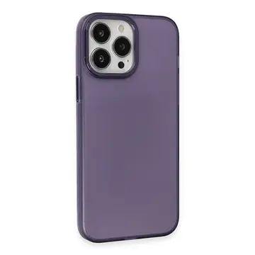 İphone 15 Pro Kılıf Modos Metal Kapak - Derin Mor
