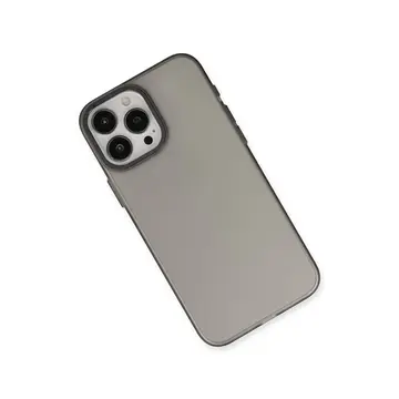 İphone 15 Pro Max Kılıf Modos Metal Kapak - Siyah