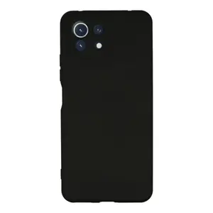 Xiaomi Mi 11 Lite Kılıf Nano İçi Kadife Silikon - Siyah