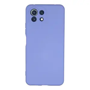 Xiaomi Mi 11 Lite Kılıf Nano İçi Kadife Silikon - Lila