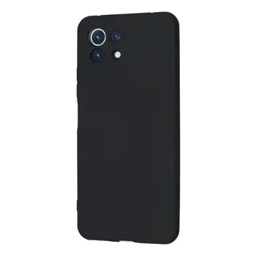 Xiaomi Mi 11 Lite Kılıf Nano İçi Kadife Silikon - Lacivert