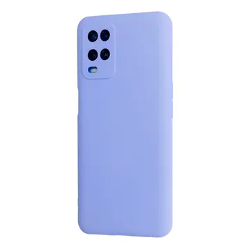 Oppo A54 4g Kılıf Nano İçi Kadife Silikon - Lila