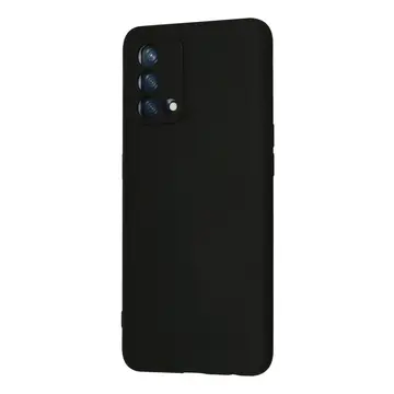 Oppo A74 4g Kılıf Nano İçi Kadife Silikon - Siyah