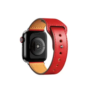 Watch 42mm Kr415 Luaz Deri Kordon - Kırmızı