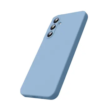 Samsung Galaxy A17 5g Nano İçi Kadife Silikon - Mavi