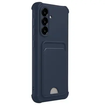 Samsung Galaxy A17 5g Kelvin Kartvizitli Silikon - Lacivert