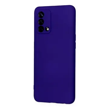 Oppo A74 4g Kılıf Nano İçi Kadife Silikon - Mor