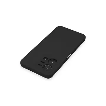 Vivo Y35 Kılıf Nano İçi Kadife Silikon - Siyah