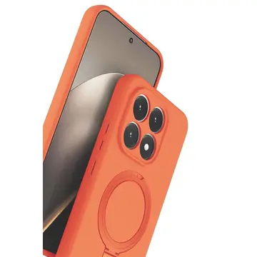 Xiaomi Mi 15t Regal Magsafe Standlı Kapak - Turuncu