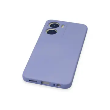 Vivo Y16 Kılıf Nano İçi Kadife Silikon - Lila