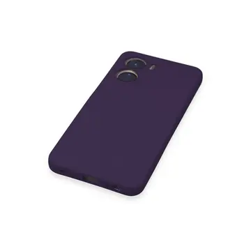 Vivo Y16 Kılıf Nano İçi Kadife Silikon - Mor