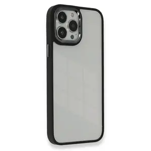 İphone 14 Pro Kılıf Dora Kapak - Siyah