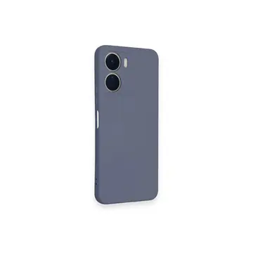 Vivo Y16 Kılıf Nano İçi Kadife Silikon - Gri