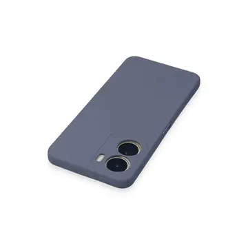 Vivo Y16 Kılıf Nano İçi Kadife Silikon - Gri