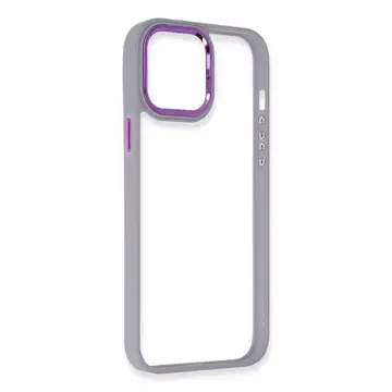 İphone 14 Pro Kılıf Dora Kapak - Lila