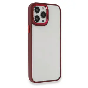 İphone 14 Pro Kılıf Dora Kapak - Kırmızı