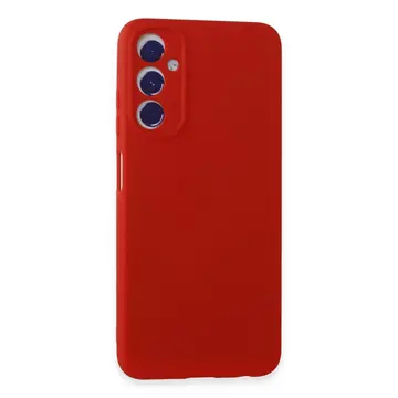 Samsung Galaxy A05s Kılıf First Silikon - Kırmızı
