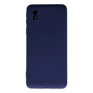 Samsung Galaxy A01 Core Kılıf Nano İçi Kadife Silikon - Lacivert