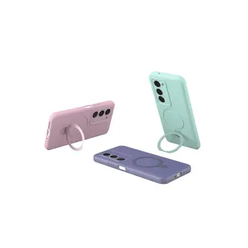 Xiaomi Redmi 15 4g Regal Magsafe Standlı Kapak - Açık Pembe