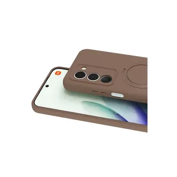 Xiaomi Redmi 15 4g Regal Magsafe Standlı Kapak - Çöl Titanyum