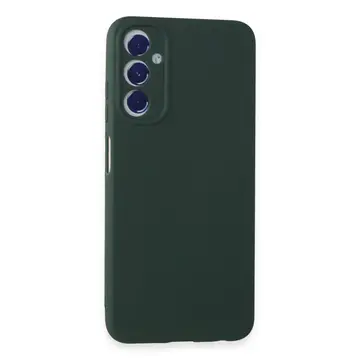 Samsung Galaxy A05s Kılıf First Silikon - Koyu Yeşil