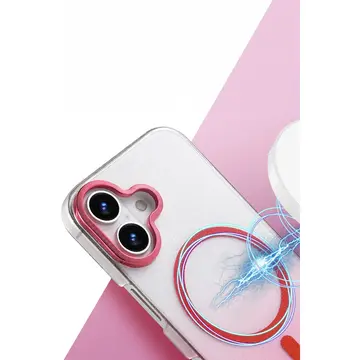 İphone 16 Glossy Magsafe Kapak - Mor