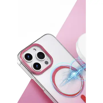 İphone 16 Pro Max Glossy Magsafe Kapak - Mor
