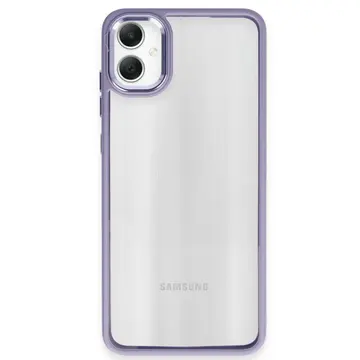 Samsung Galaxy A05 Kılıf Power Silikon - Lila