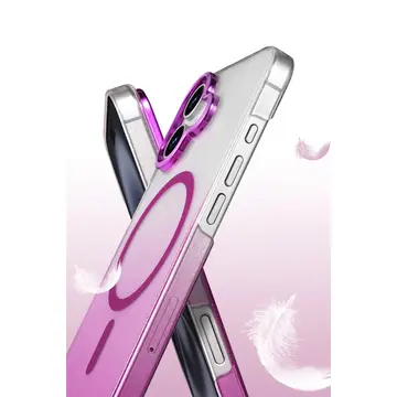 İphone 16 Plus Glossy Magsafe Kapak - Mor