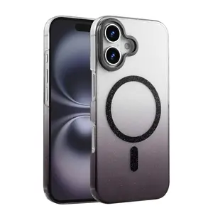 İphone 16 Plus Glossy Magsafe Kapak - Siyah