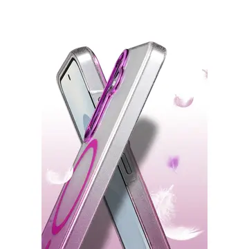 Samsung Galaxy S24 Fe Glossy Magsafe Kapak - Mor