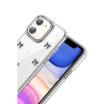 İphone 12 Fiyonk Desenli Kapak - Desen 8