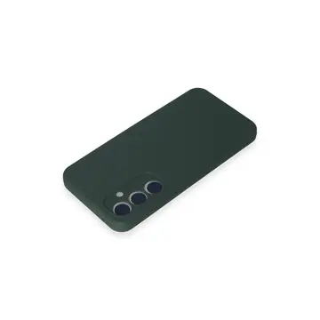 Samsung Galaxy A15 4g Kılıf First Silikon - Koyu Yeşil