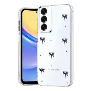 Samsung Galaxy A15 4g Fiyonk Desenli Kapak - Desen 1