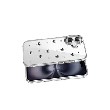 İphone 16 Fiyonk Desenli Kapak - Desen 1