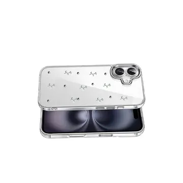 İphone 16 Fiyonk Desenli Kapak - Desen 4