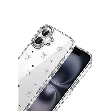 İphone 16 Fiyonk Desenli Kapak - Desen 5
